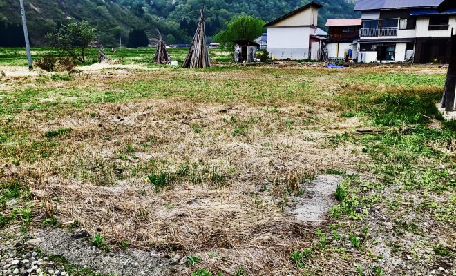 田舎暮らしに必須 シェアベース昭和村 Satoru農園予定地はここ