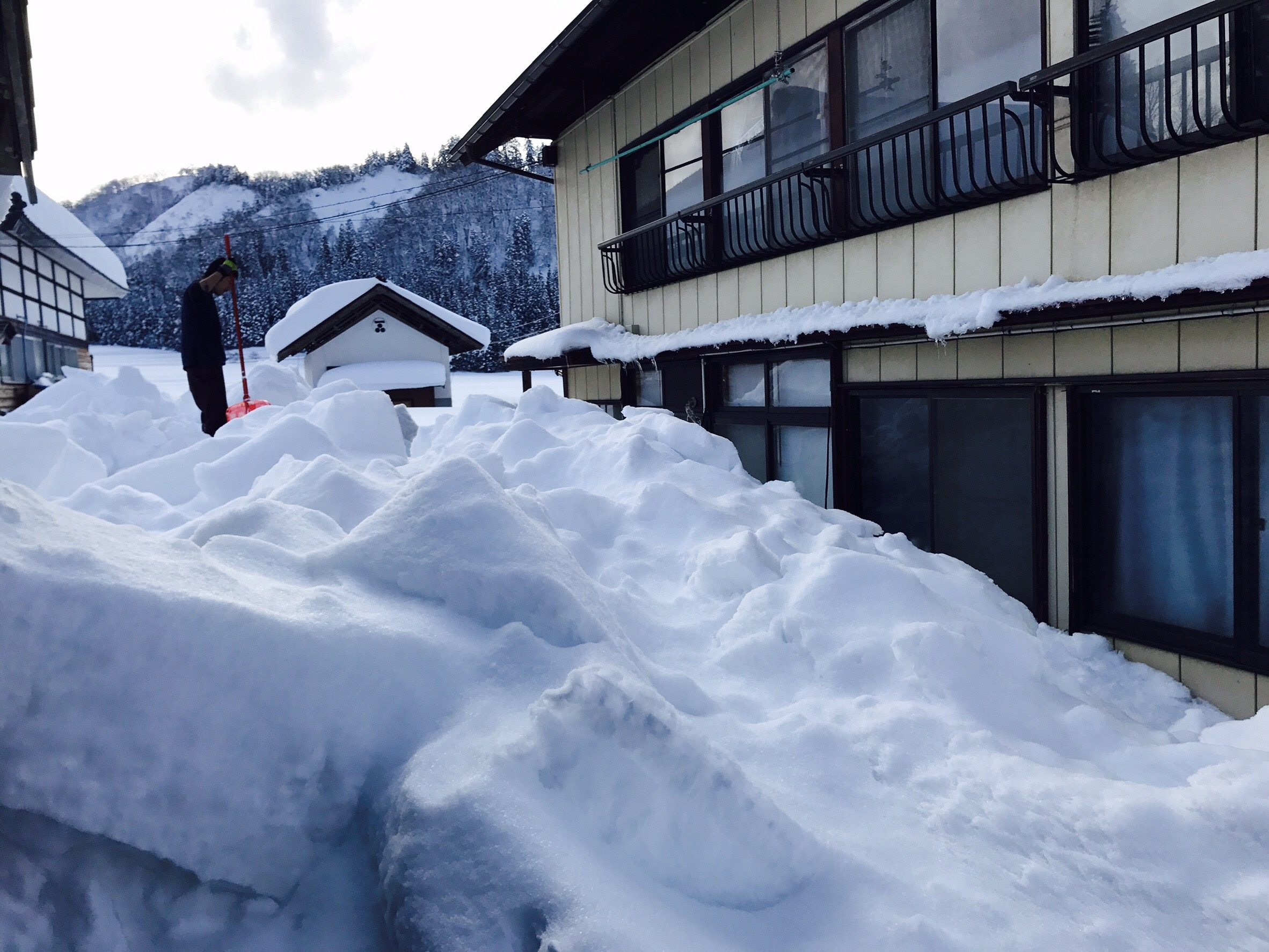 除雪作業