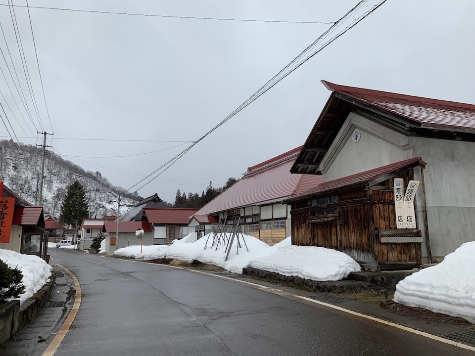 福島県昭和村の風景