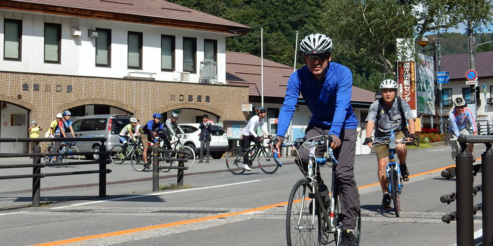 只見線サイクリング