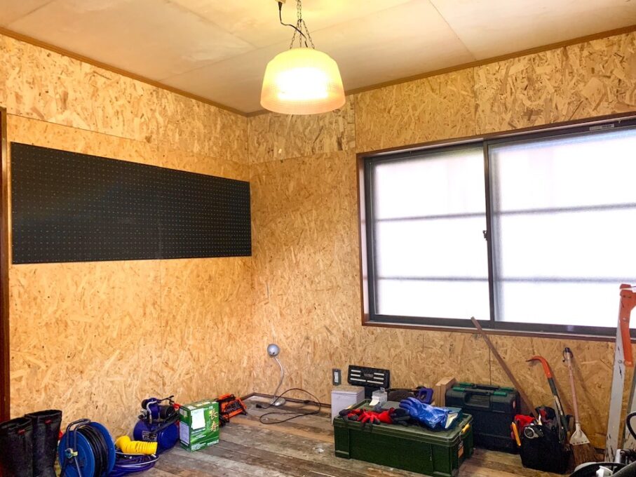 畳の和室を大改造！ OSB合板を使ってDIYリノベーション！#２
