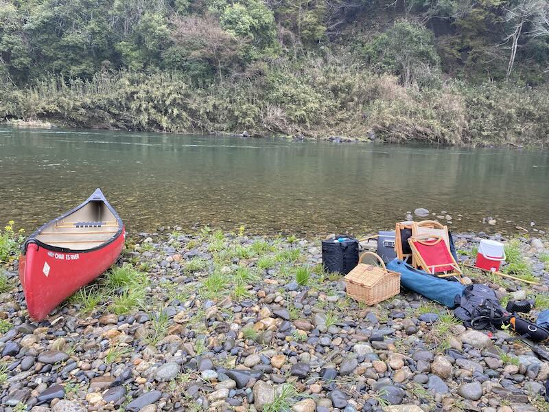 栃木県茂木町から出発！ カヌーで那珂川の川下り体験へ！