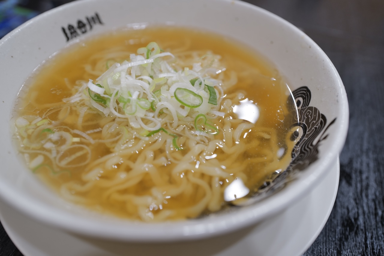 喜多方ラーメンはせ川塩ラーメン