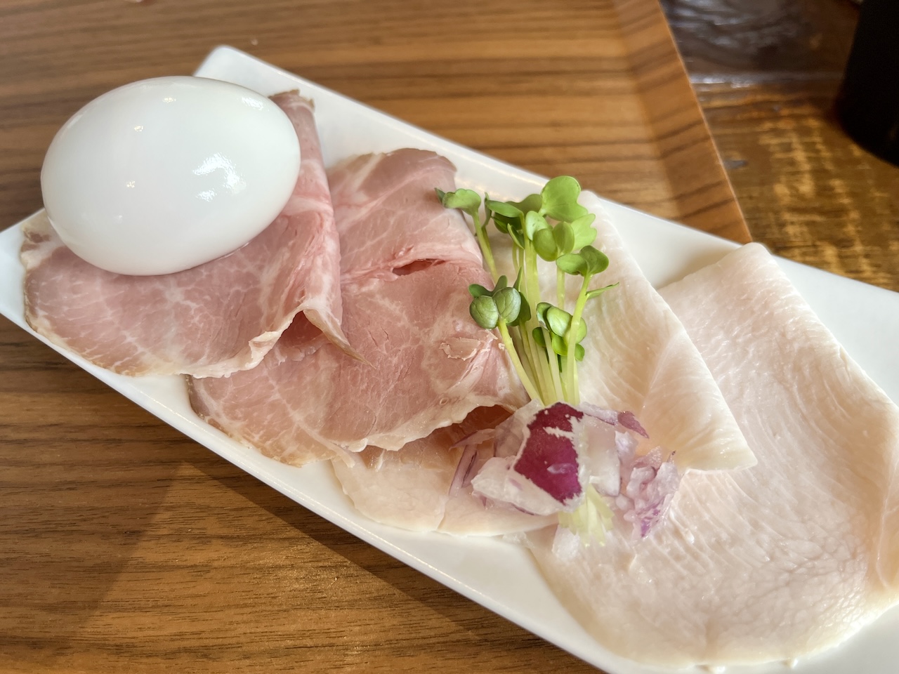 福島県須賀川市鶏×麦らら泡鶏白湯塩ラーメン