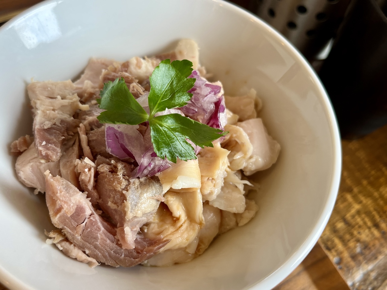 福島県須賀川市鶏×麦らら泡鶏白湯ラーメン