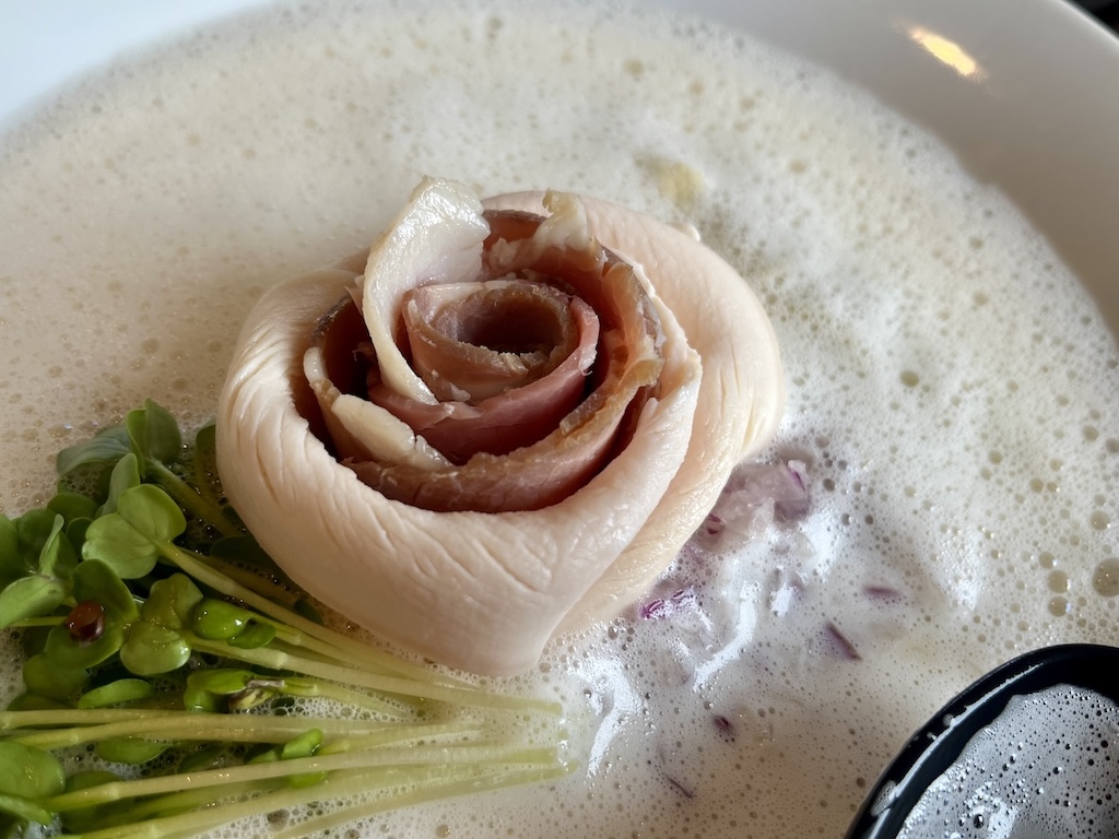 福島県須賀川市鶏×麦らら泡鶏白湯ラーメン