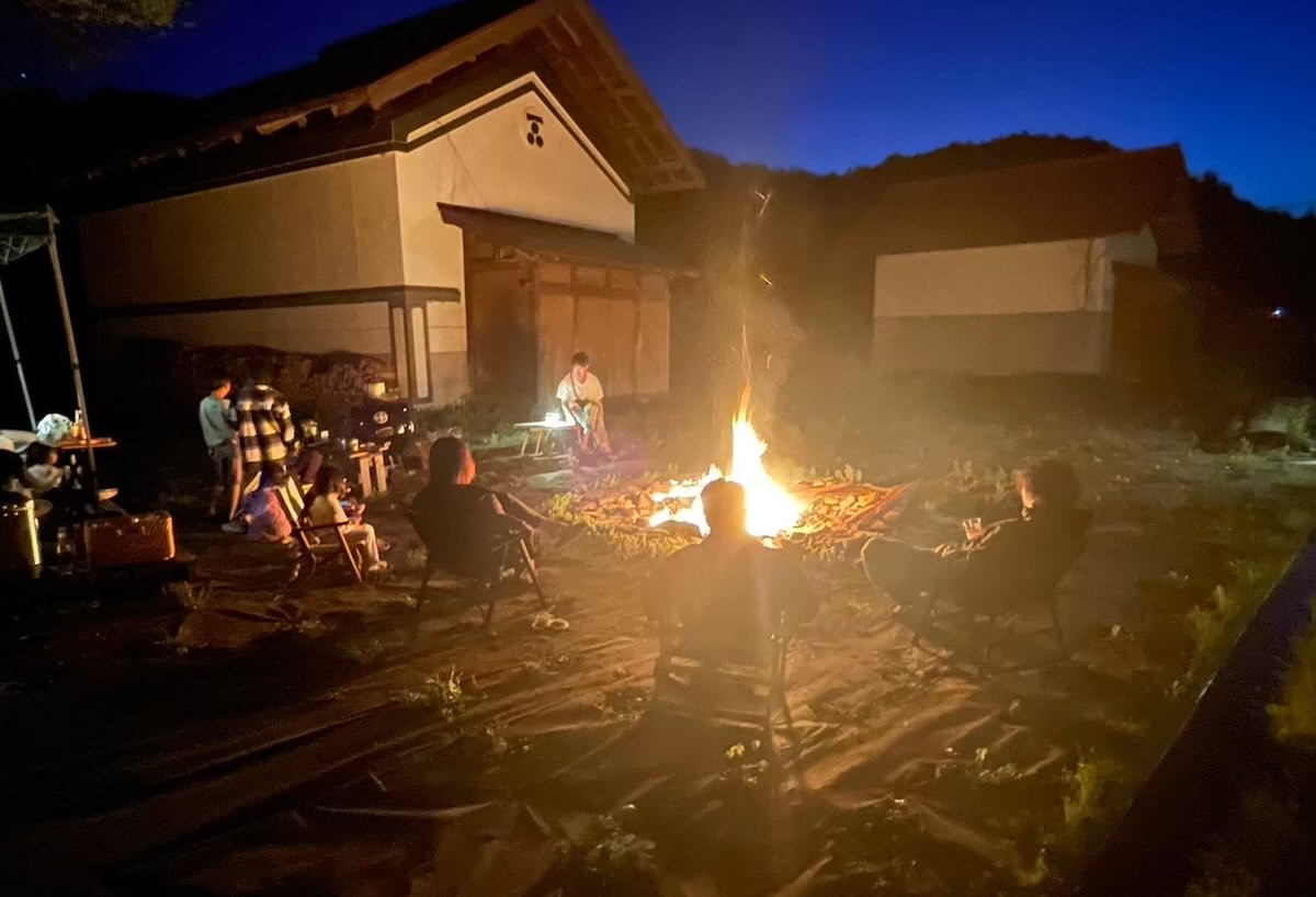SHARE BASE 昭和村でBBQ