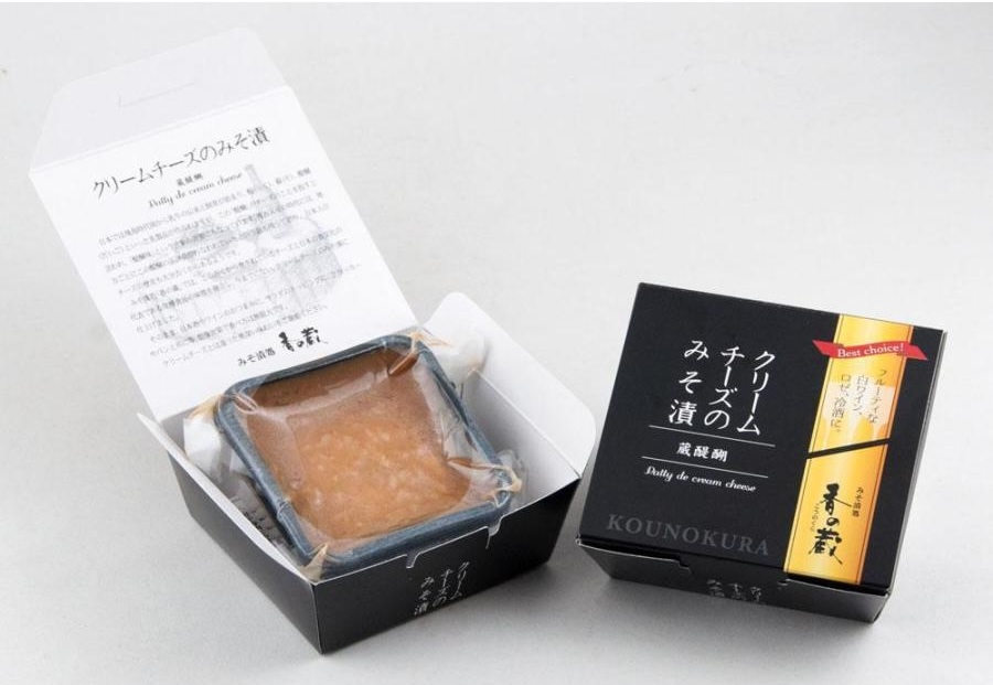 濃厚でお酒が進む【クリームチーズのみそ漬】