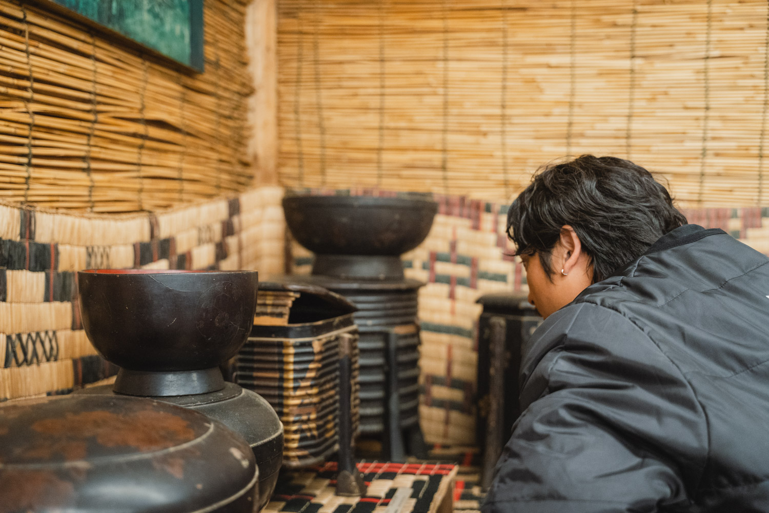 釧路空港へ到着。レンタカーで阿寒湖アイヌコタンへ!