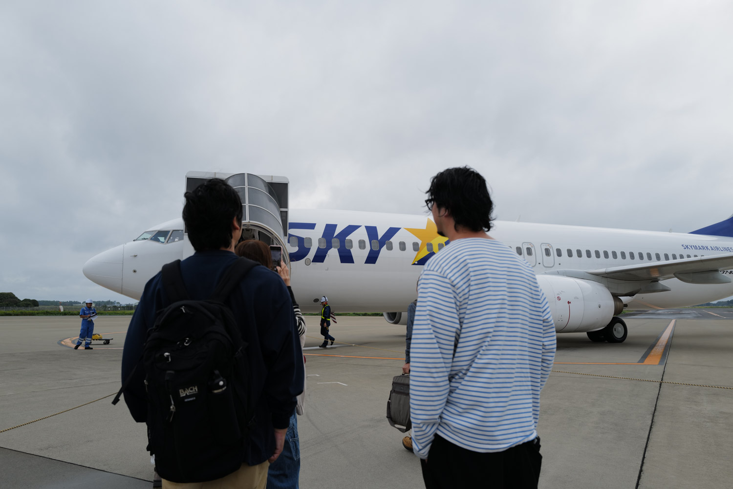 【DAY1 8:50】茨城空港から釧路へ。乗り継ぎの間も北海道キブン満喫!